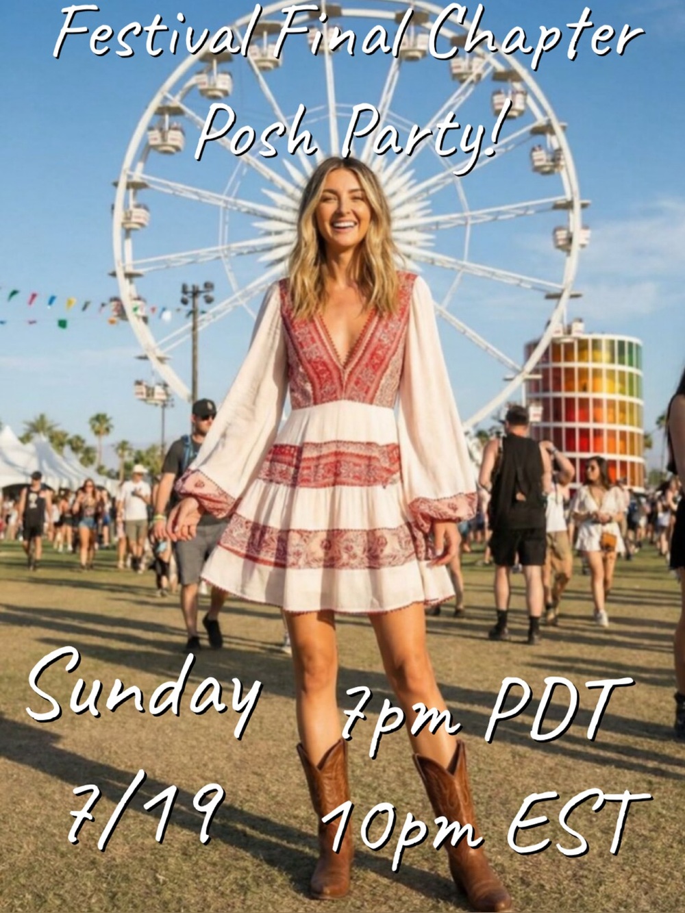 I’m Co-Hosting the Festival Final Chapter Style Posh Party! 🎉